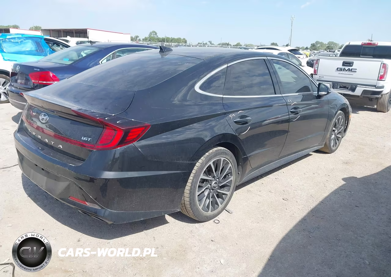 2020 Hyundai Sonata Sel Plus VIN:5NPEJ4J26LH030377 - 4