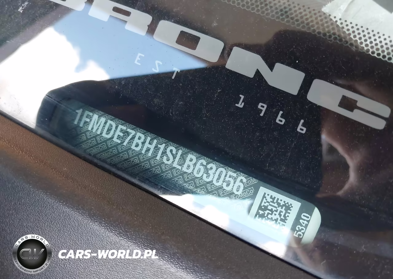 2025 Ford Bronco Big Bend VIN:1FMDE7BH1SLB63056 - 9