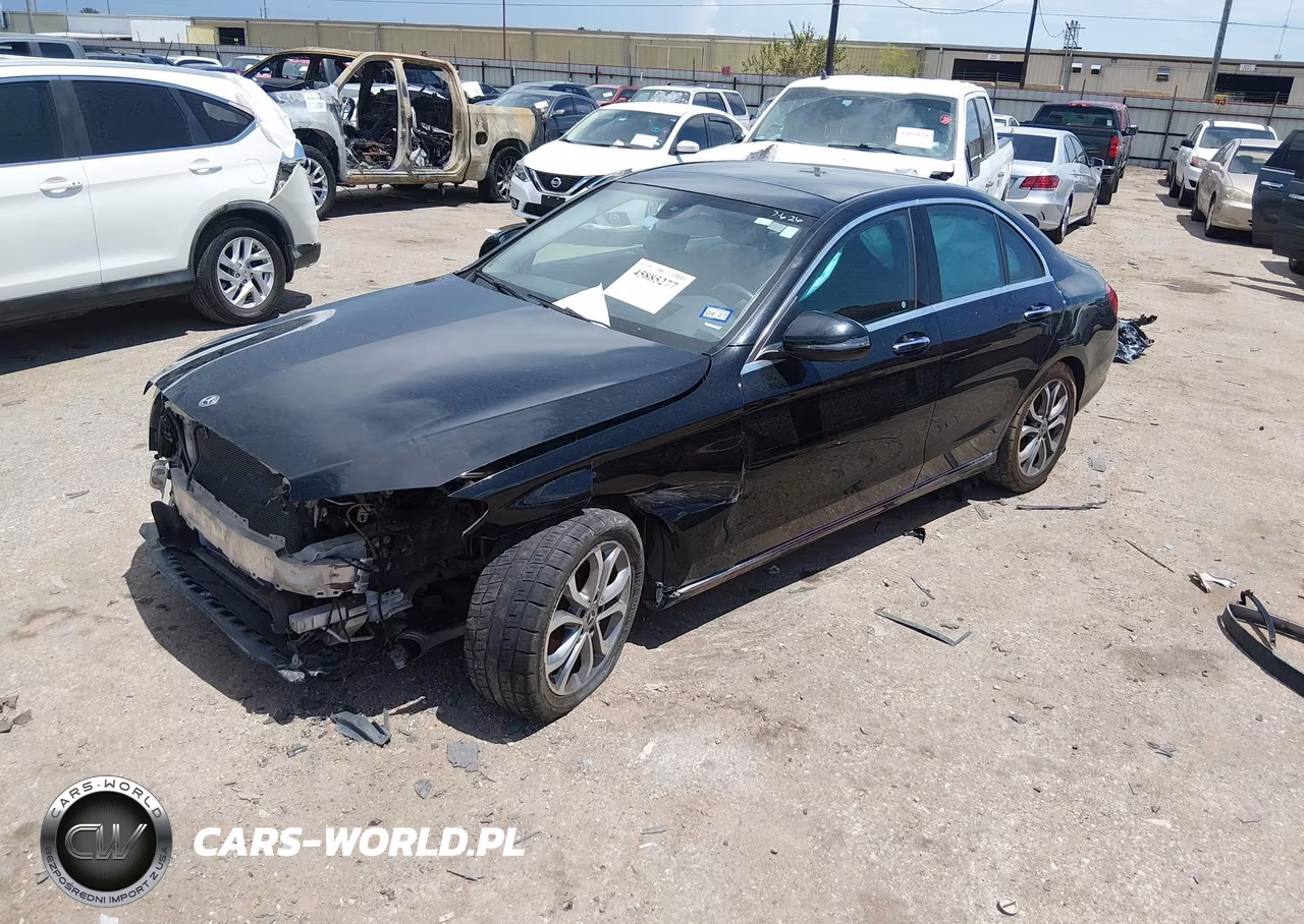 2017 Mercedes-Benz C 300 VIN:55SWF4JB4HU222956 - 2