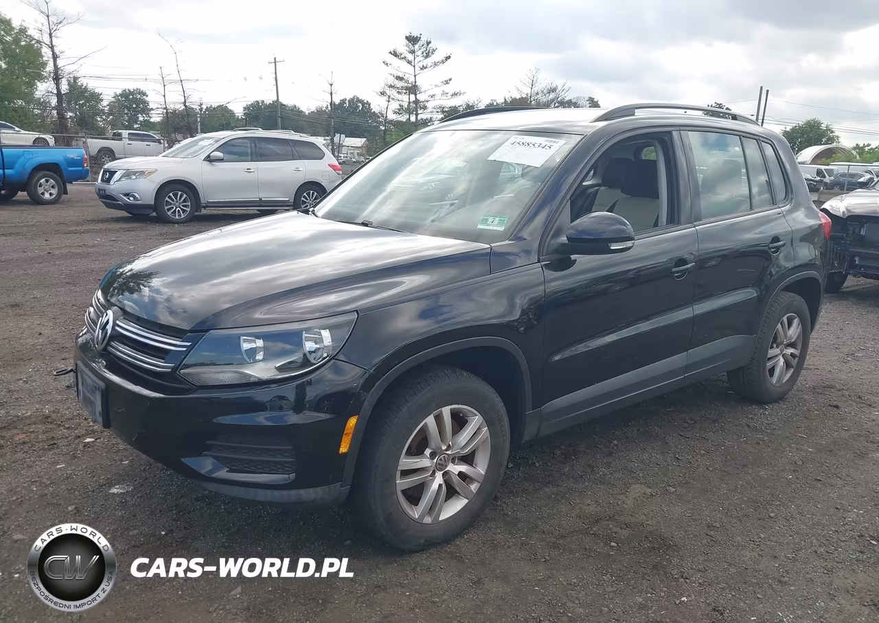2016 Volkswagen Tiguan S VIN:WVGBV7AX1GW593692 - 2