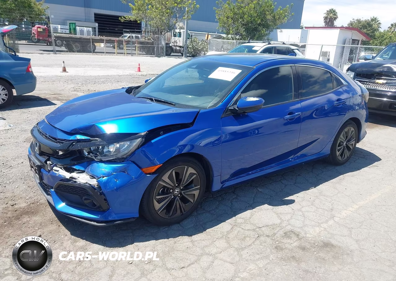 2019 Honda Civic Ex VIN:SHHFK7H69KU406349 - 2