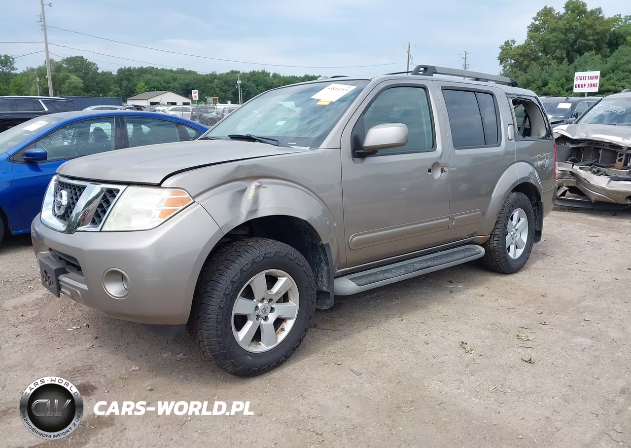2008 Nissan Pathfinder Se VIN:5N1AR18U78C660923 - 2