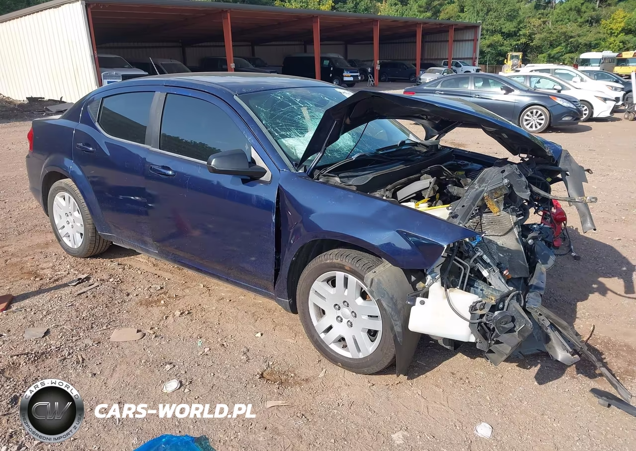 2013 Dodge Avenger Se VIN:1C3CDZAB6DN753230 - 1