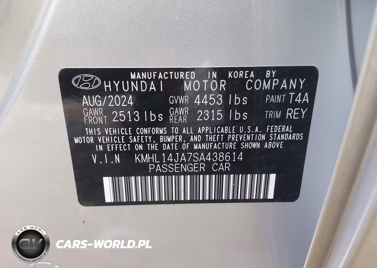 2025 Hyundai Sonata Sel Convenience VIN:KMHL14JA7SA438614 - 9
