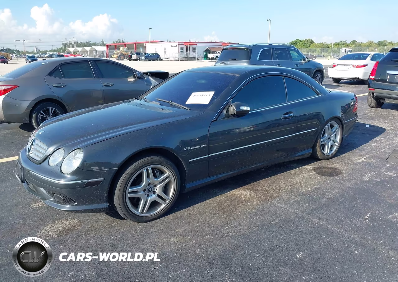 2004 Mercedes-Benz Cl 55 Amg VIN:WDBPJ74J14A040884 - 2