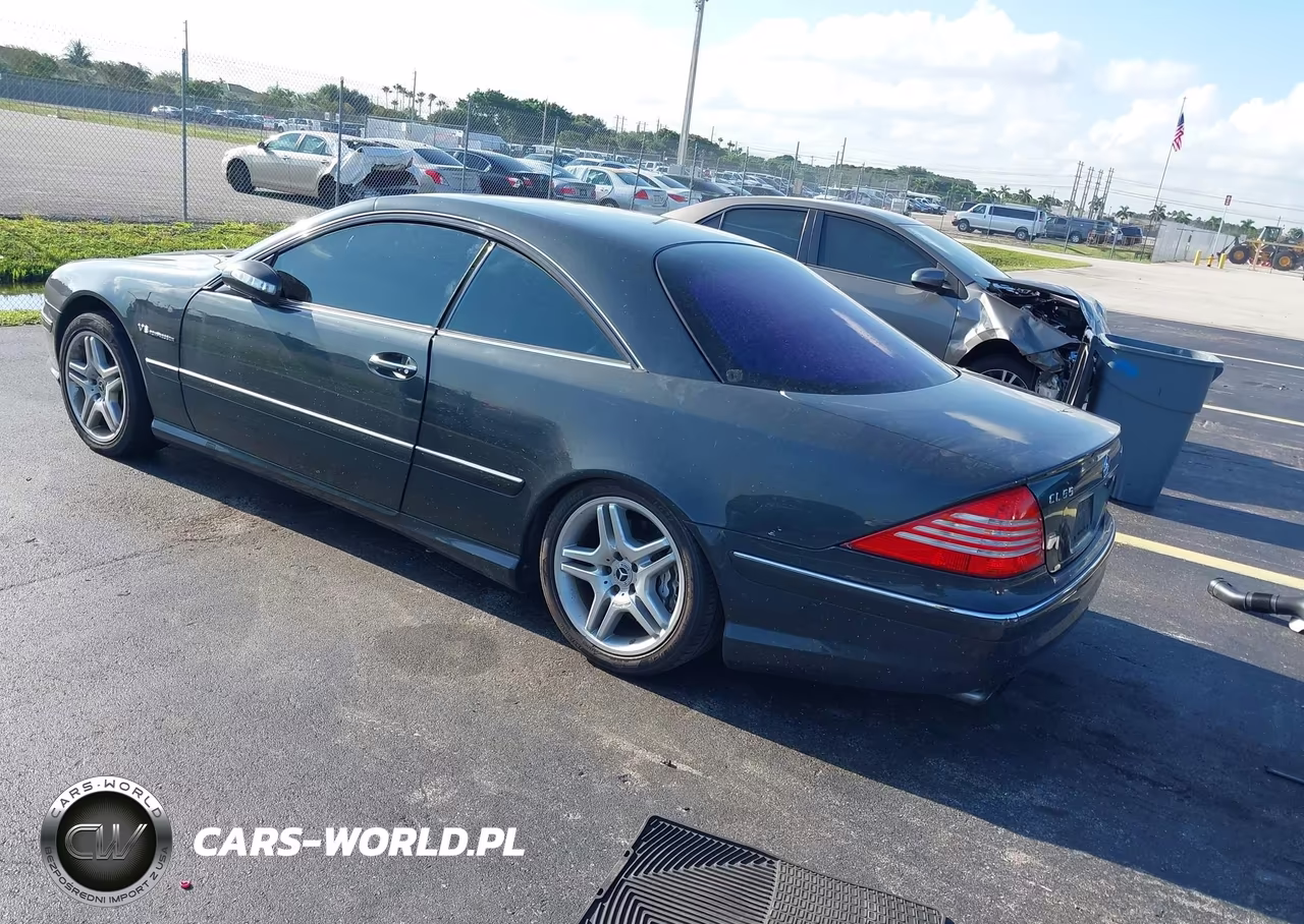 2004 Mercedes-Benz Cl 55 Amg VIN:WDBPJ74J14A040884 - 3