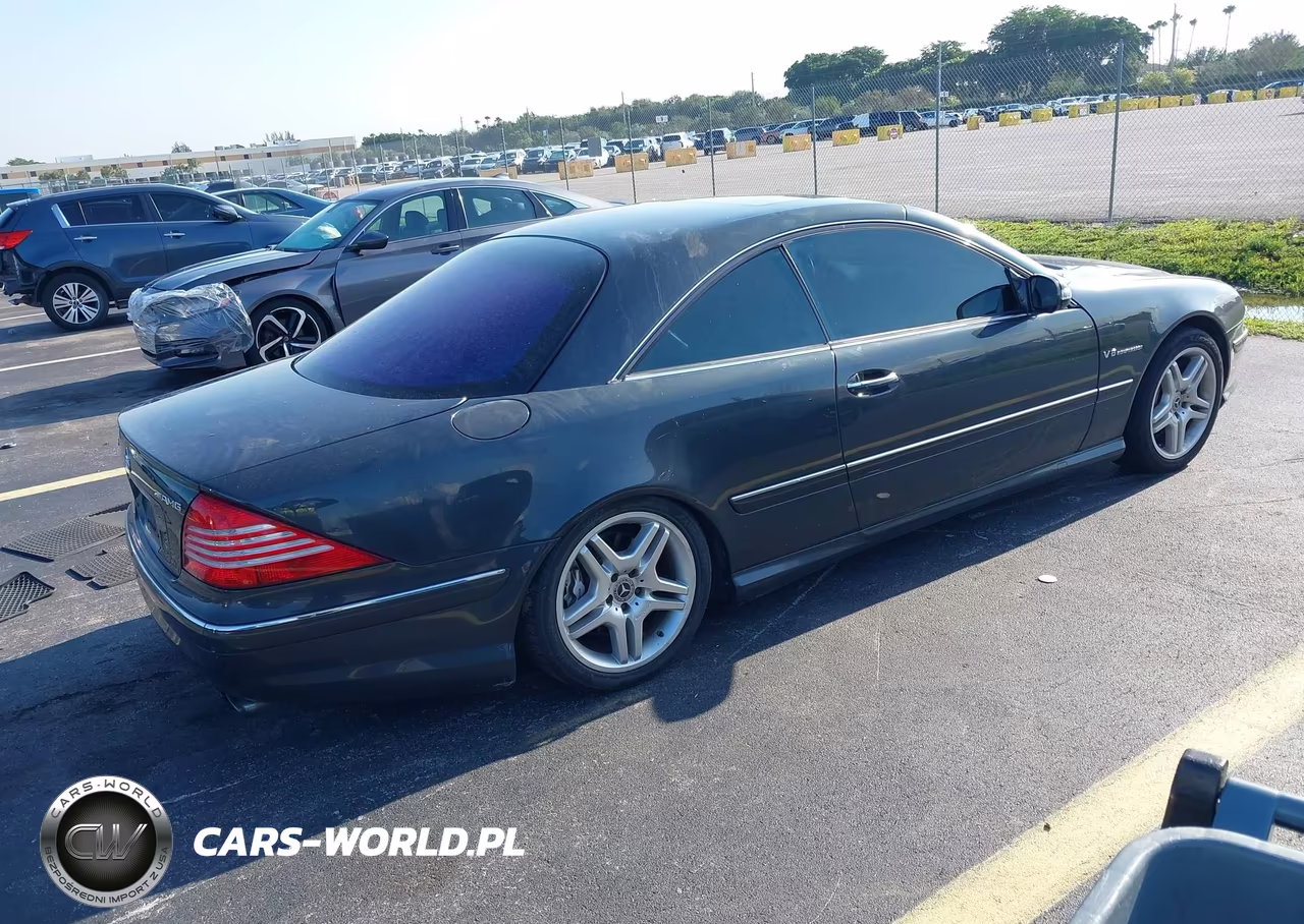 2004 Mercedes-Benz Cl 55 Amg VIN:WDBPJ74J14A040884 - 4