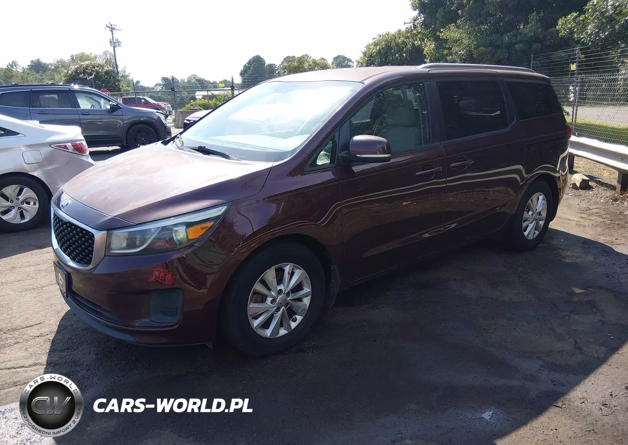 2016 Kia Sedona Lx VIN:KNDMB5C17G6107387 - 2