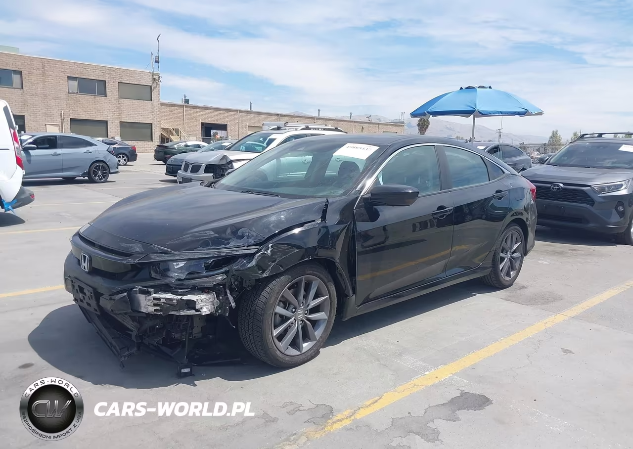 2020 Honda Civic Ex VIN:19XFC1F30LE202017 - 2