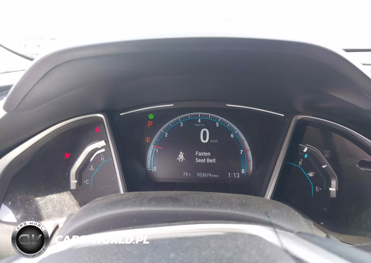 2020 Honda Civic Ex VIN:19XFC1F30LE202017 - 7