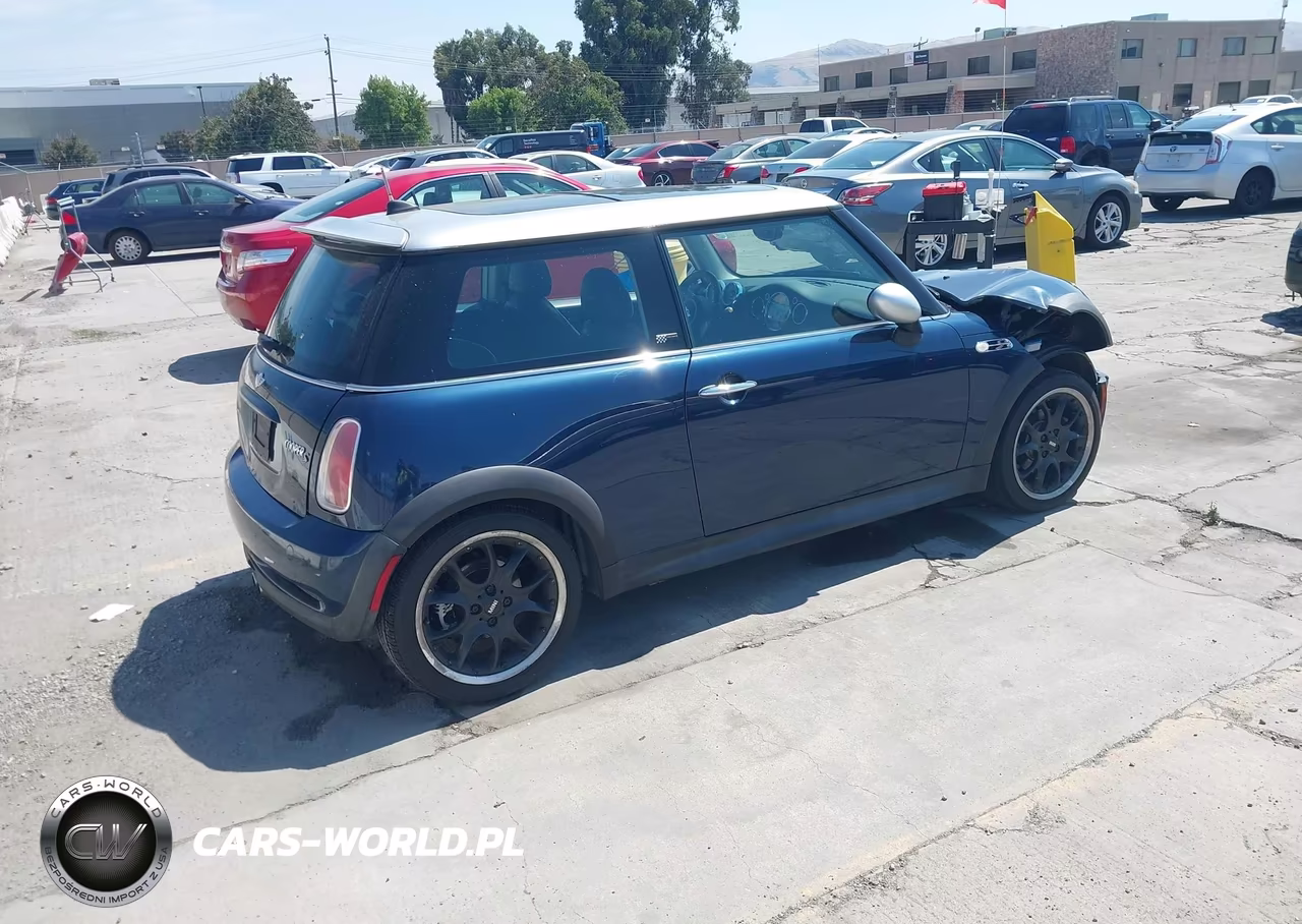 2006 Mini Cooper S VIN:WMWRE335X6TL23445 - 4