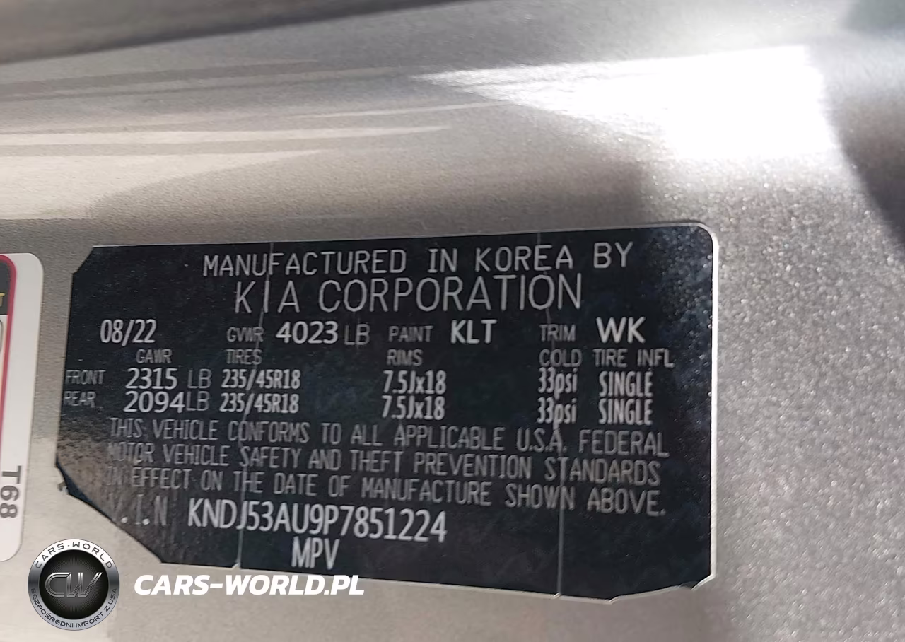 2023 Kia Soul Gt-Line VIN:KNDJ53AU9P7851224 - 9