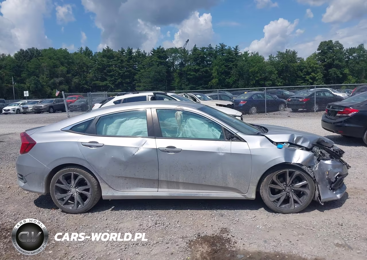 2020 Honda Civic Sport VIN:2HGFC2F87LH510731 - 13