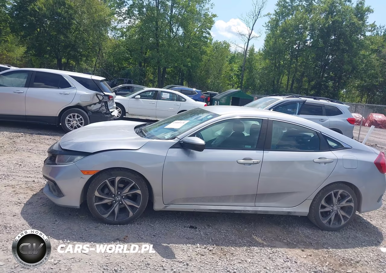 2020 Honda Civic Sport VIN:2HGFC2F87LH510731 - 14