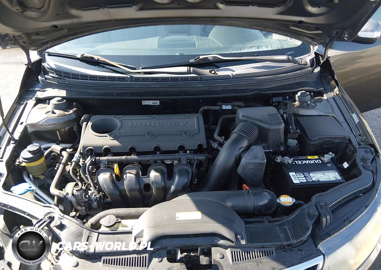 2010 Kia Forte Ex VIN:KNAFU4A20A5809859 - 10