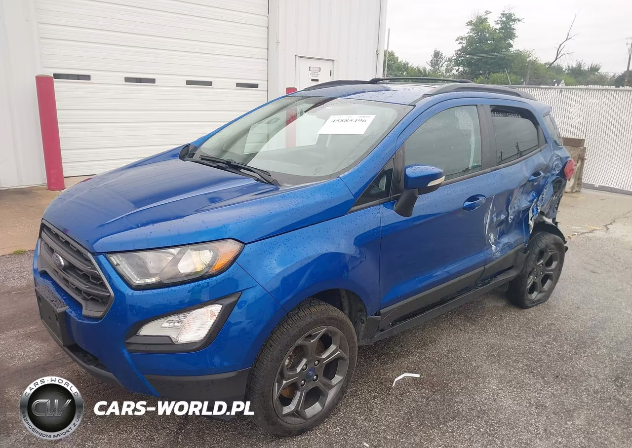 2018 Ford Ecosport Ses VIN:MAJ6P1CL4JC177853 - 2
