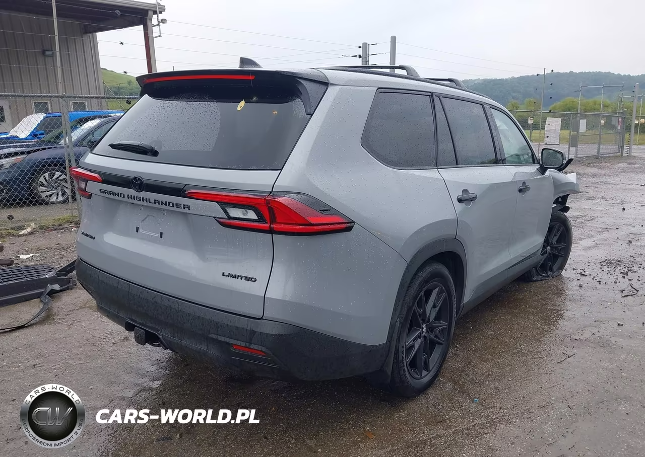2026 Toyota Grand Highlander Hybrid Nightshade Edition VIN:5TDACAB5XTS099244 - 4