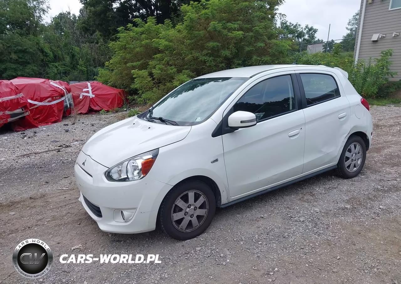 2015 Mitsubishi Mirage Es VIN:ML32A4HJ6FH037531 - 2