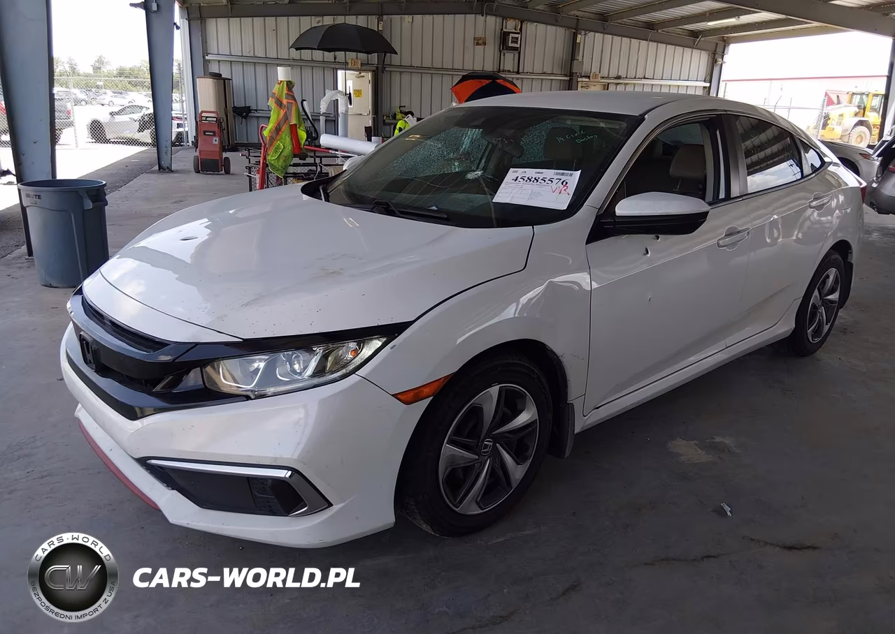 2019 Honda Civic Lx VIN:2HGFC2F61KH583445 - 2