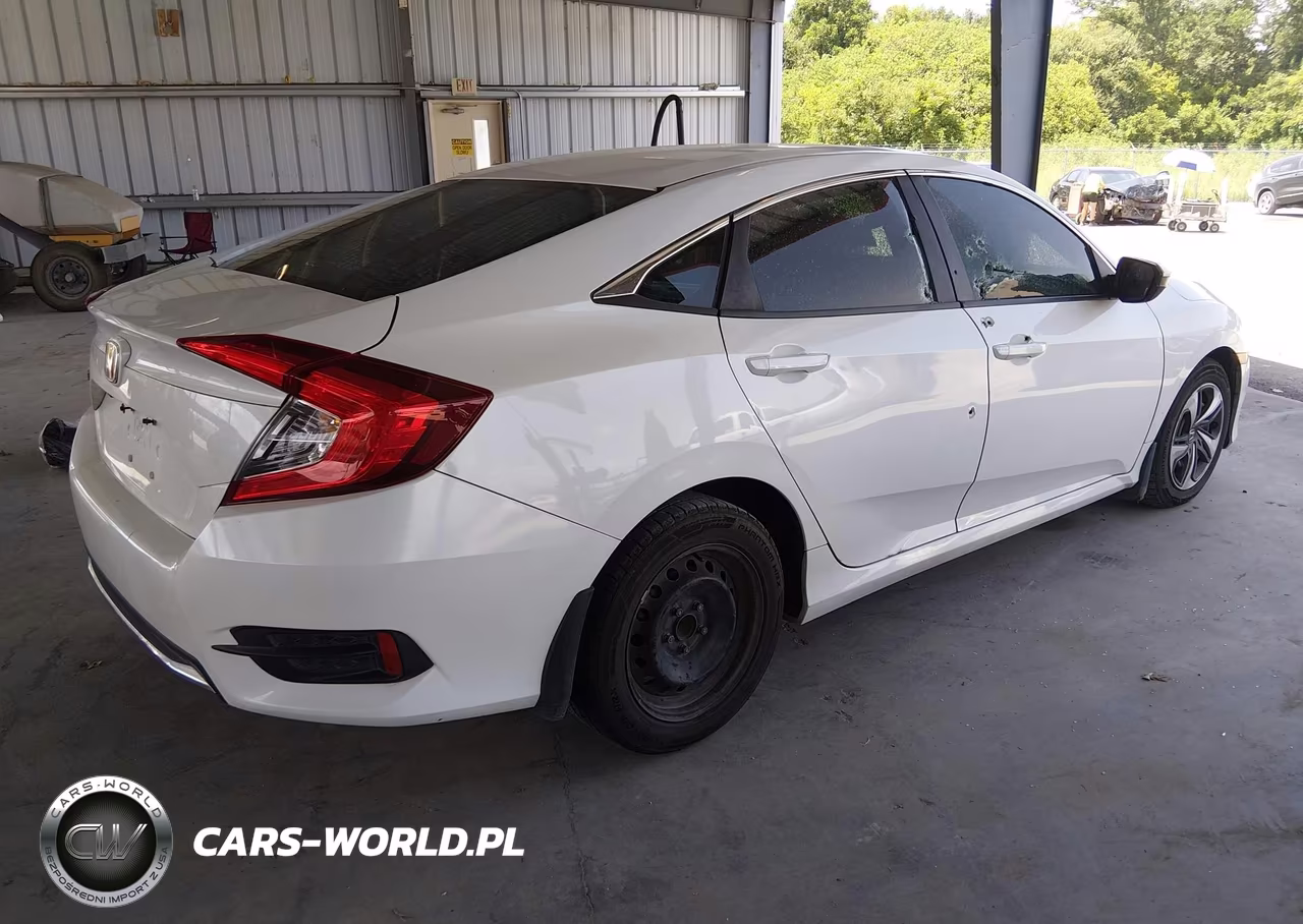 2019 Honda Civic Lx VIN:2HGFC2F61KH583445 - 4