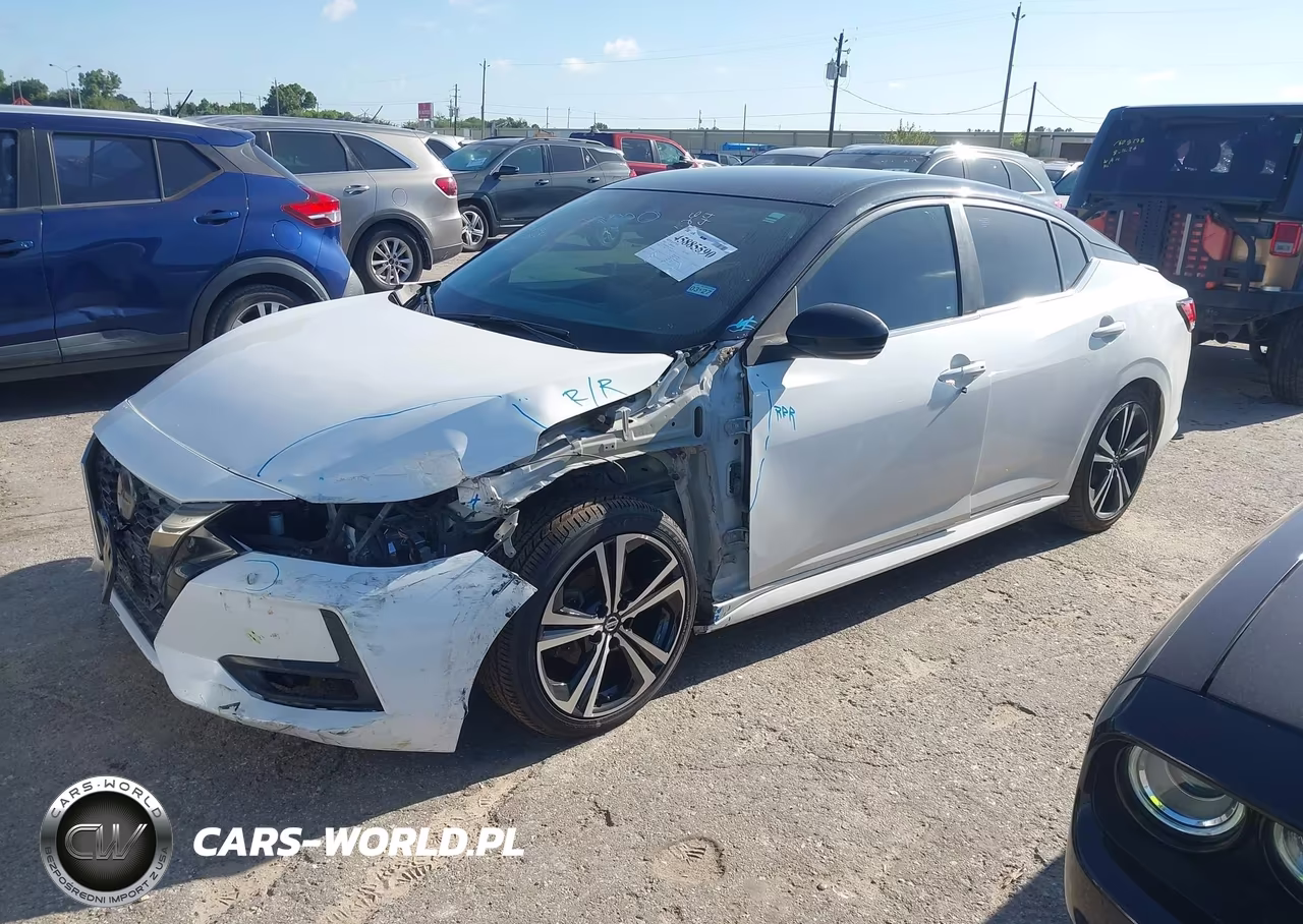 2021 Nissan Sentra S Xtronic Cvt VIN:3N1AB8DV6MY274756 - 2