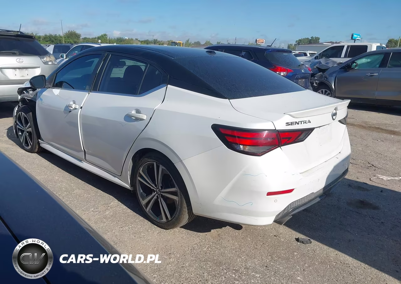 2021 Nissan Sentra S Xtronic Cvt VIN:3N1AB8DV6MY274756 - 3