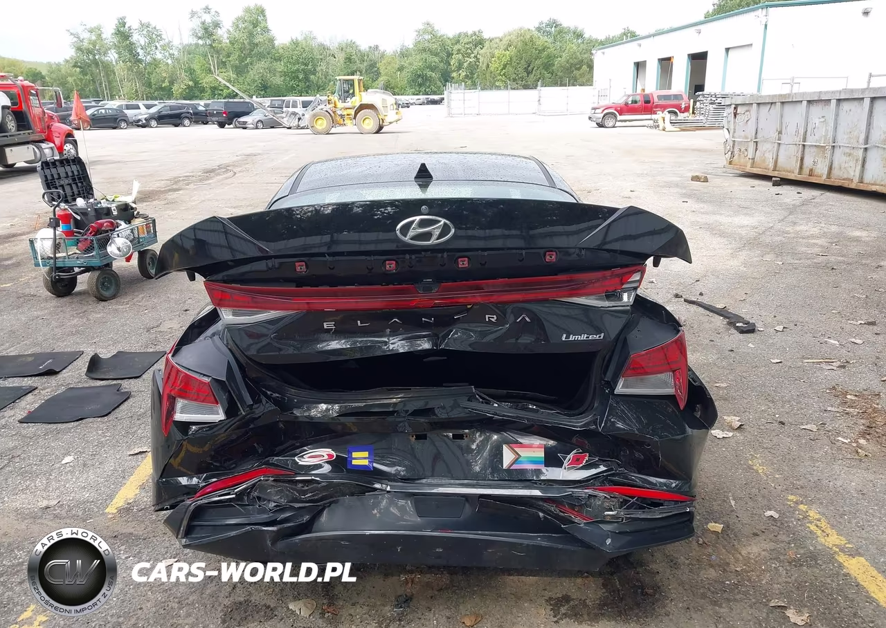 2021 Hyundai Elantra Limited VIN:5NPLP4AG9MH016878 - 16