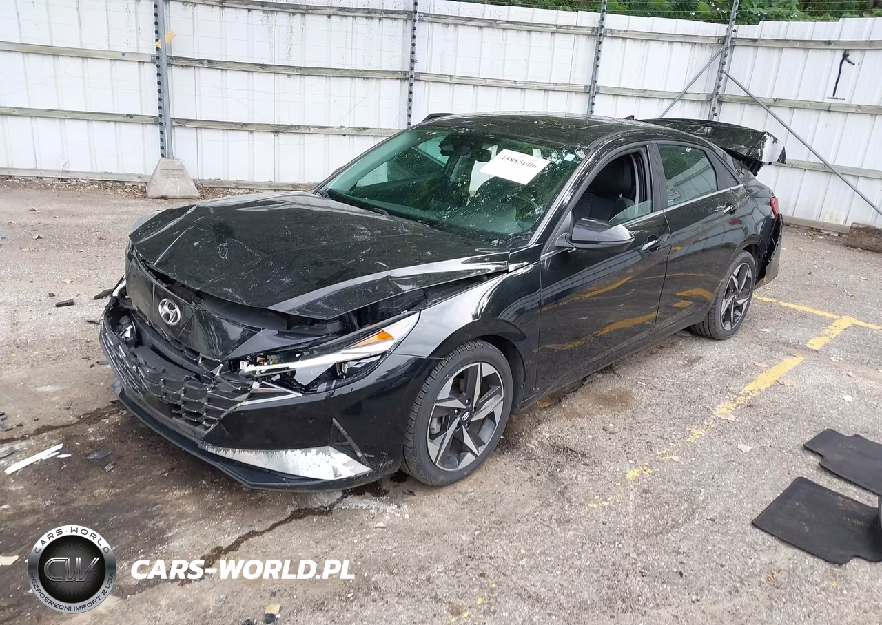 2021 Hyundai Elantra Limited VIN:5NPLP4AG9MH016878 - 2