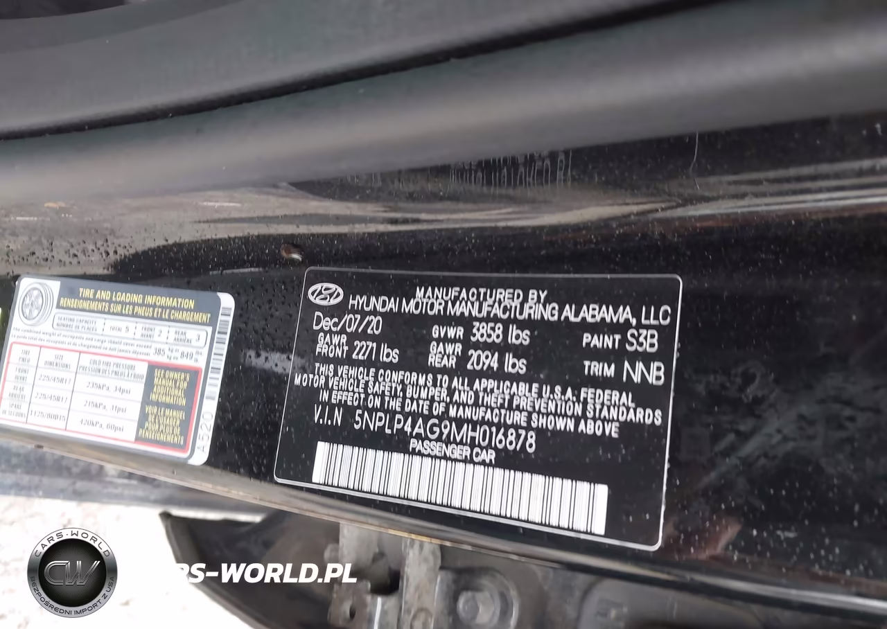 2021 Hyundai Elantra Limited VIN:5NPLP4AG9MH016878 - 9