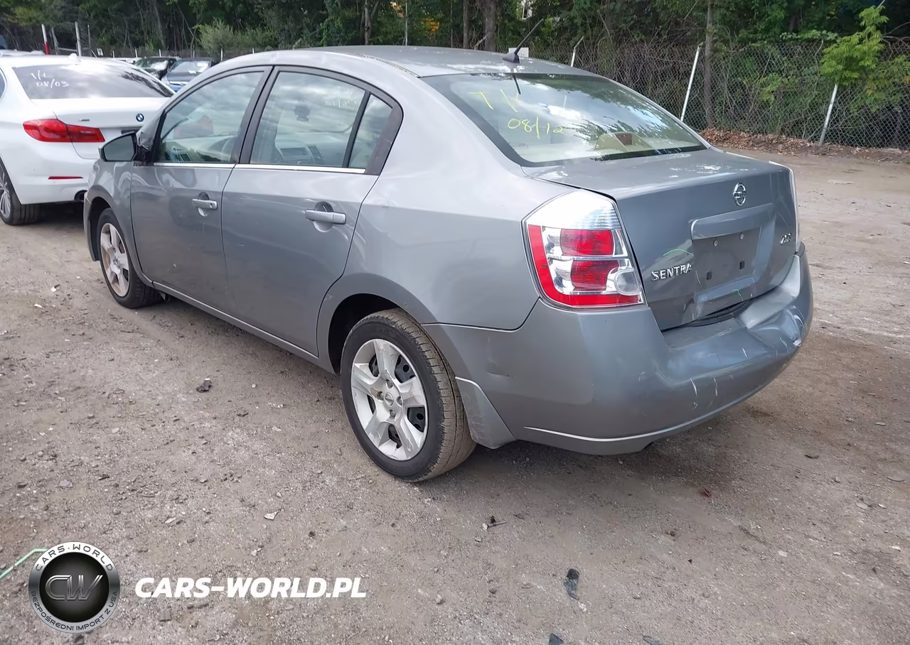 2007 Nissan Sentra 2.0S VIN:3N1AB61E87L626889 - 3