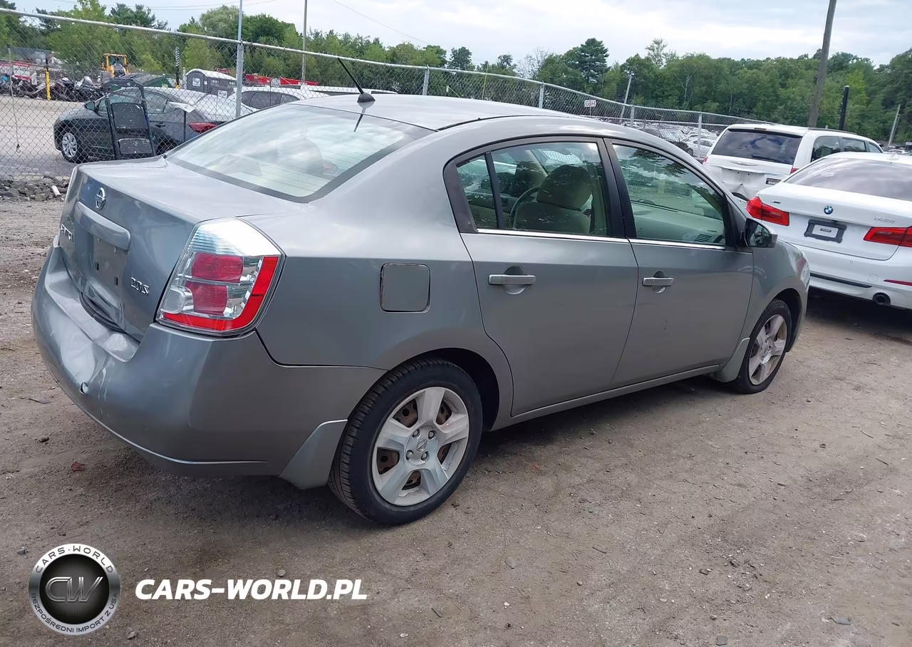 2007 Nissan Sentra 2.0S VIN:3N1AB61E87L626889 - 4