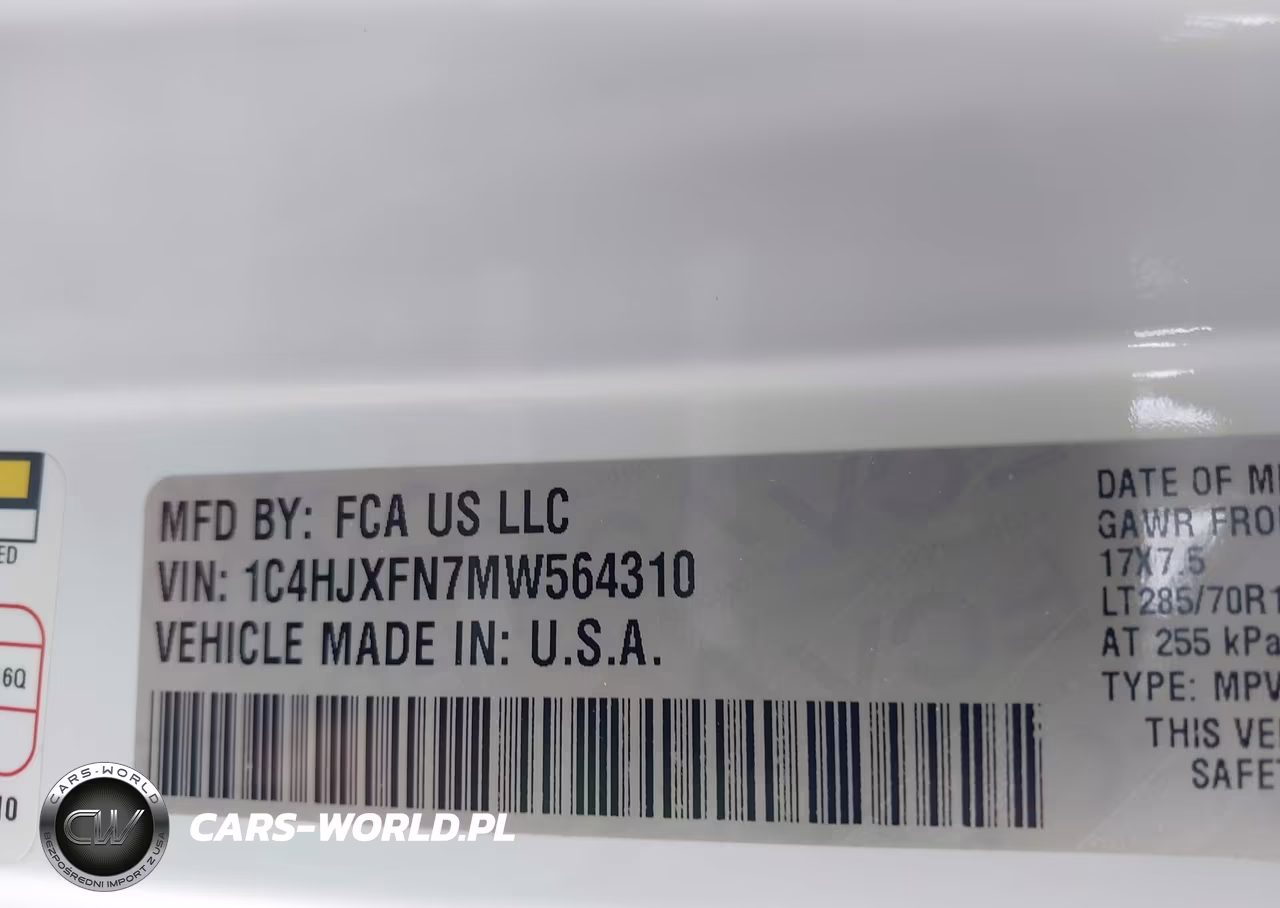 2021 Jeep Wrangler Unlimited Rubicon 4X4 VIN:1C4HJXFN7MW564310 - 9