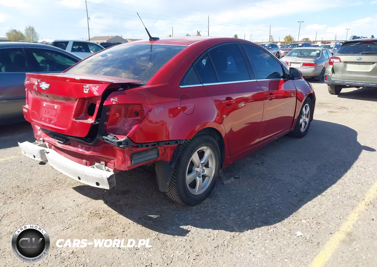 2014 Chevrolet Cruze 1Lt Auto VIN:1G1PC5SB1E7320100 - 4