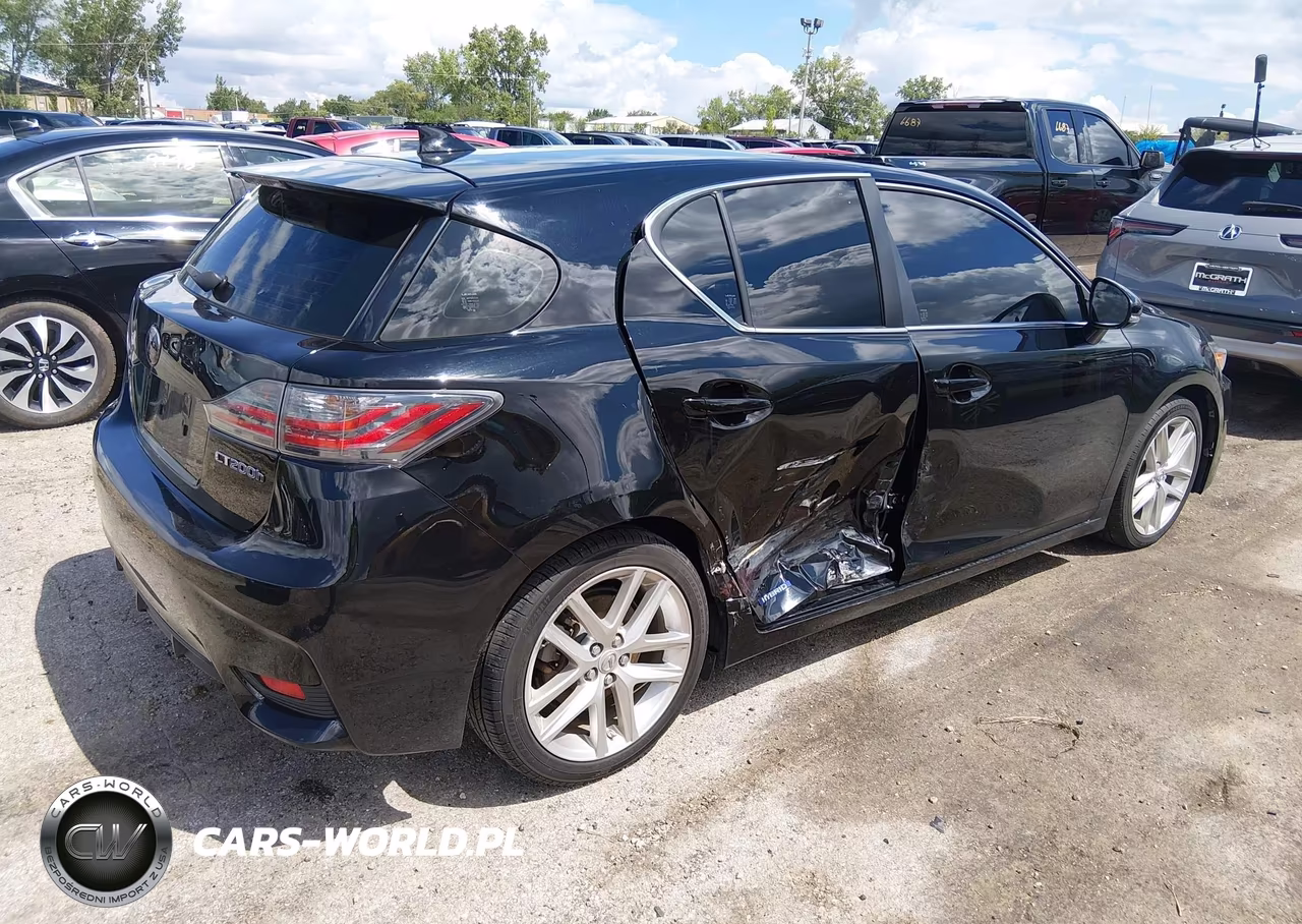 2016 Lexus Ct 200H VIN:JTHKD5BH9G2260942 - 4