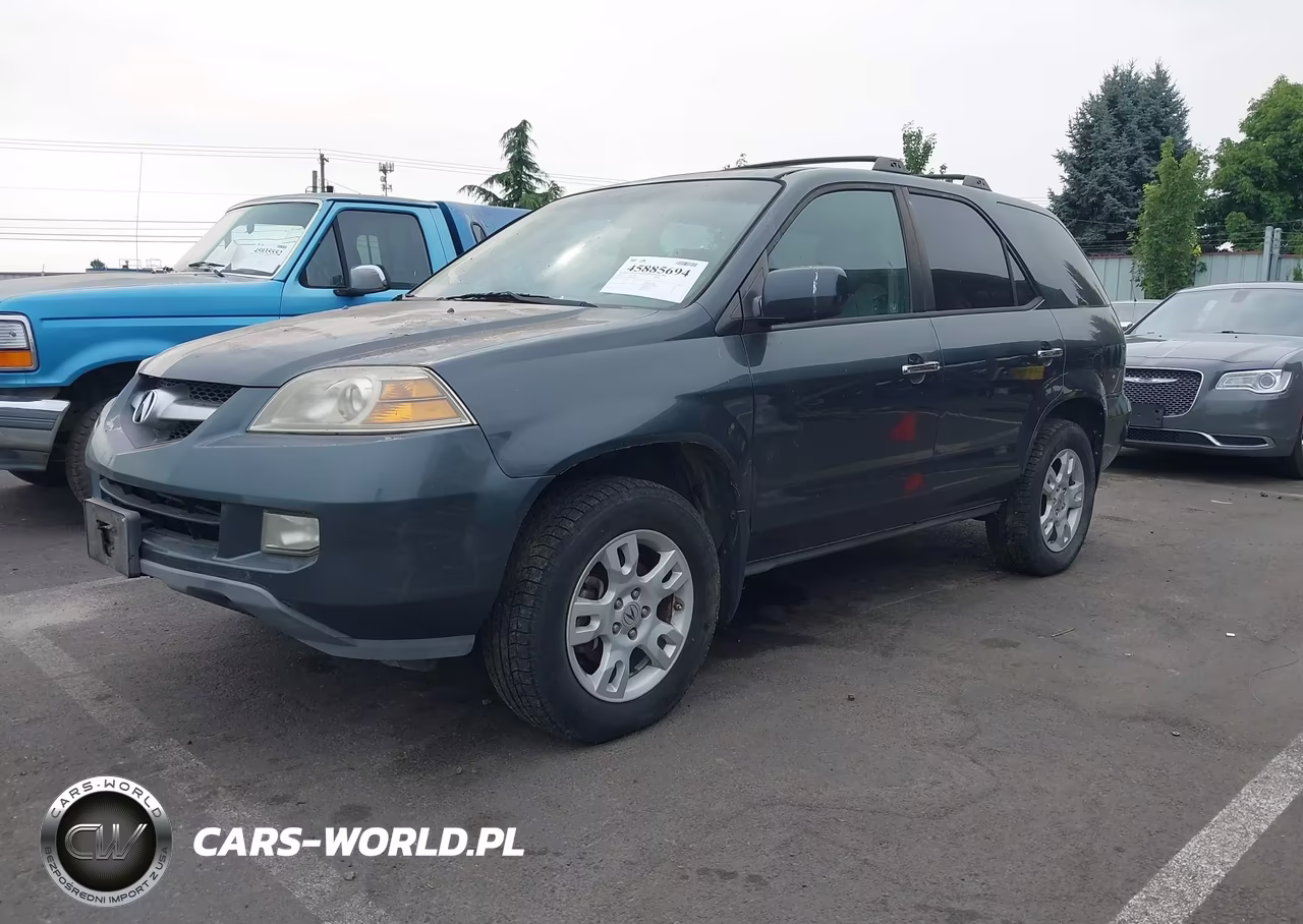 2004 Acura Mdx VIN:2HNYD188X4H501643 - 2