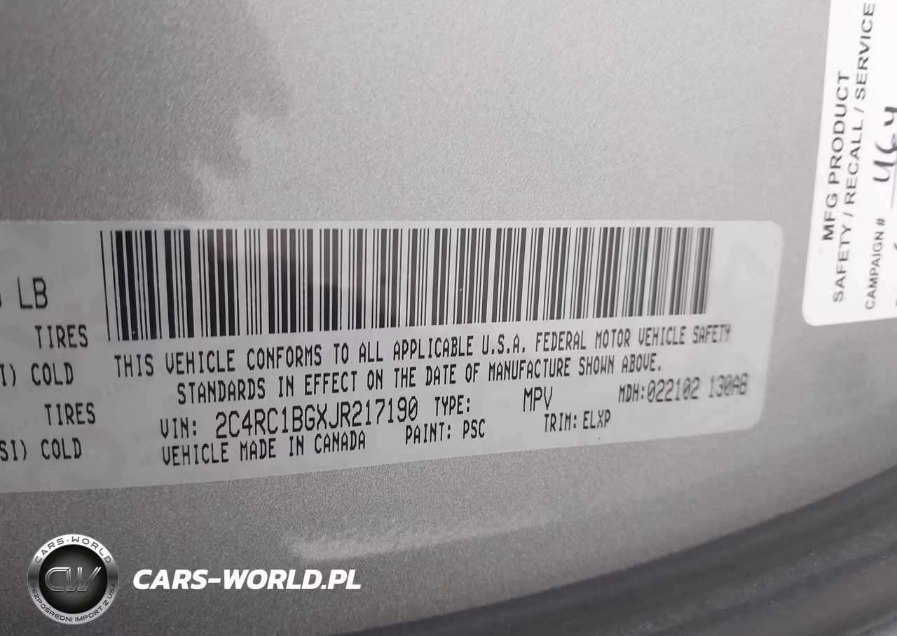 2018 Chrysler Pacifica Touring L VIN:2C4RC1BGXJR217190 - 9