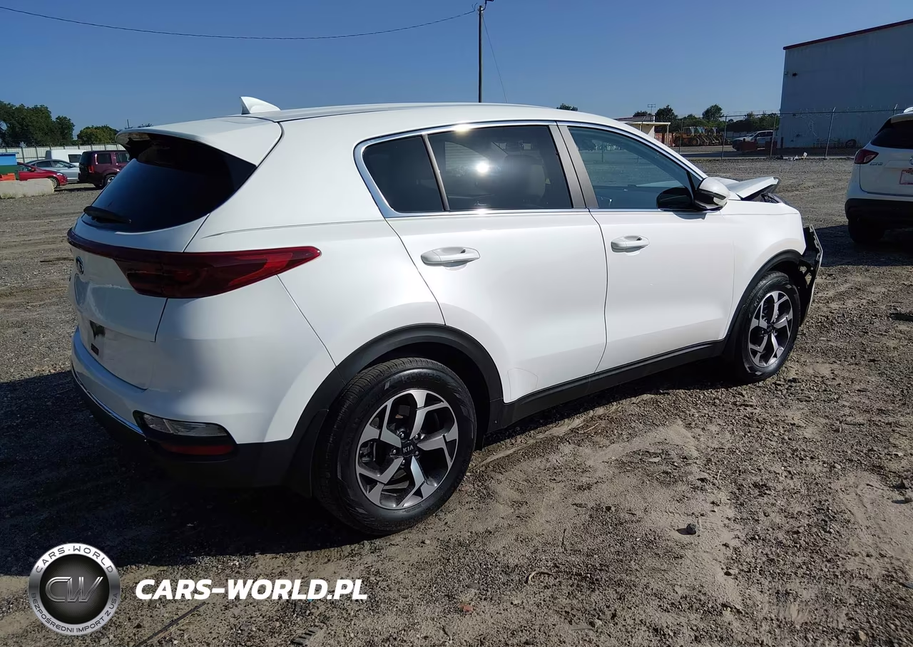 2021 Kia Sportage Lx VIN:KNDPM3AC4M7917680 - 4
