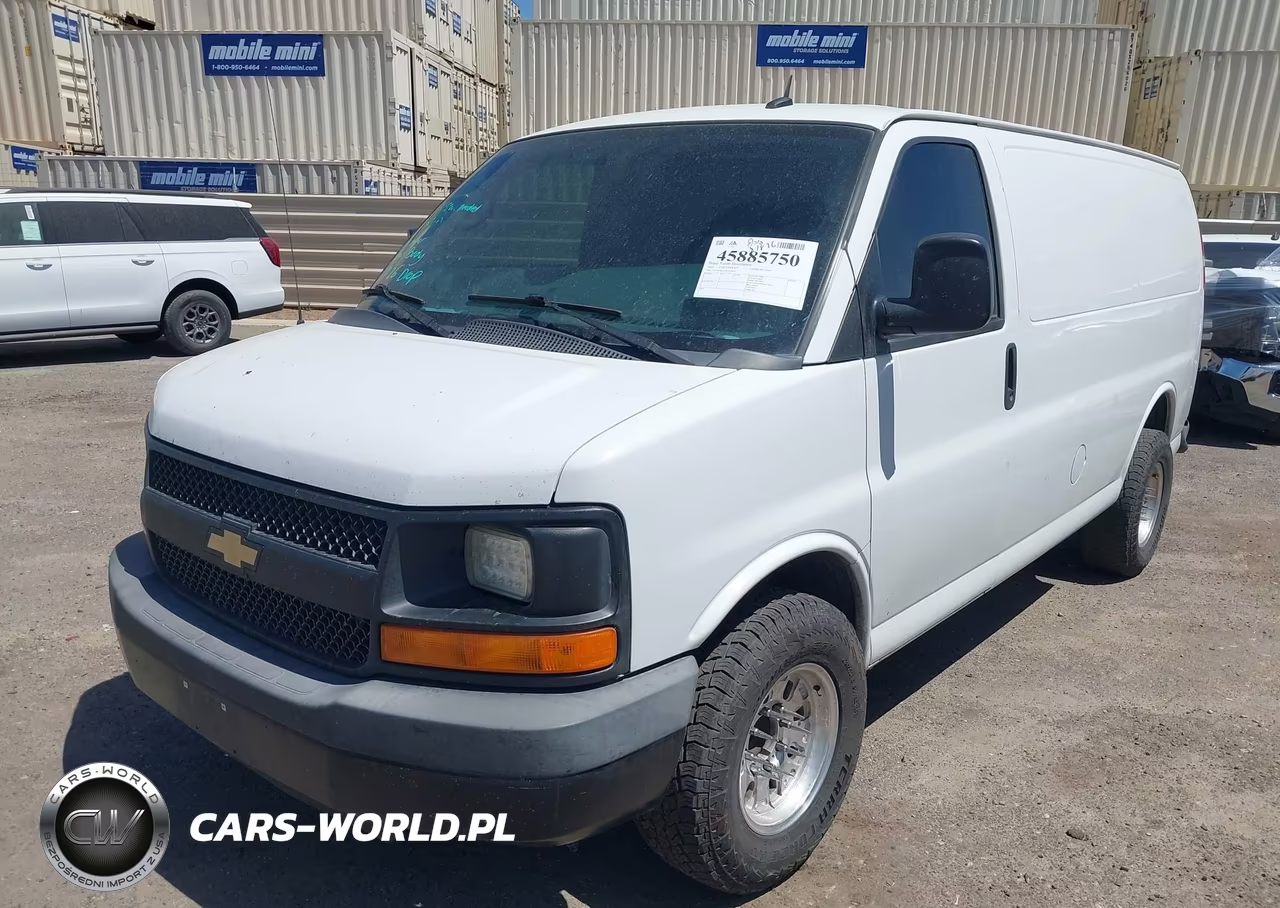 2014 Chevrolet Express 2500 Work Van VIN:1GCWGFCA8E1182657 - 2