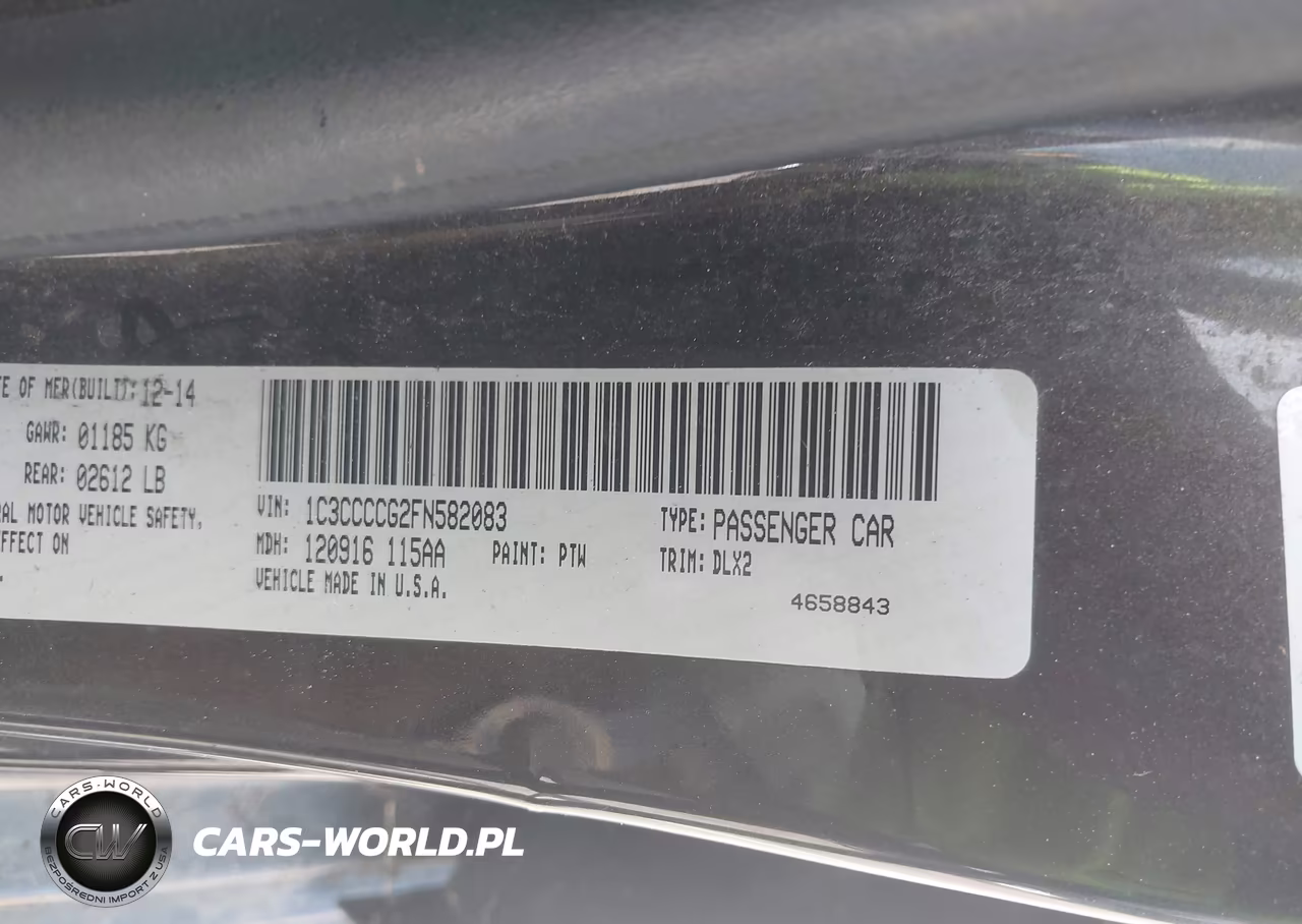2015 Chrysler 200 C VIN:1C3CCCCG2FN582083 - 9
