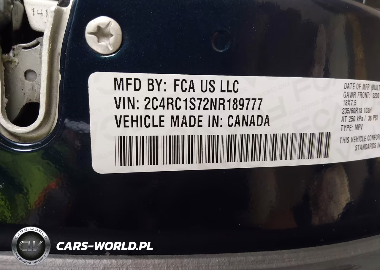 2022 Chrysler Pacifica Hybrid Limited VIN:2C4RC1S72NR189777 - 9