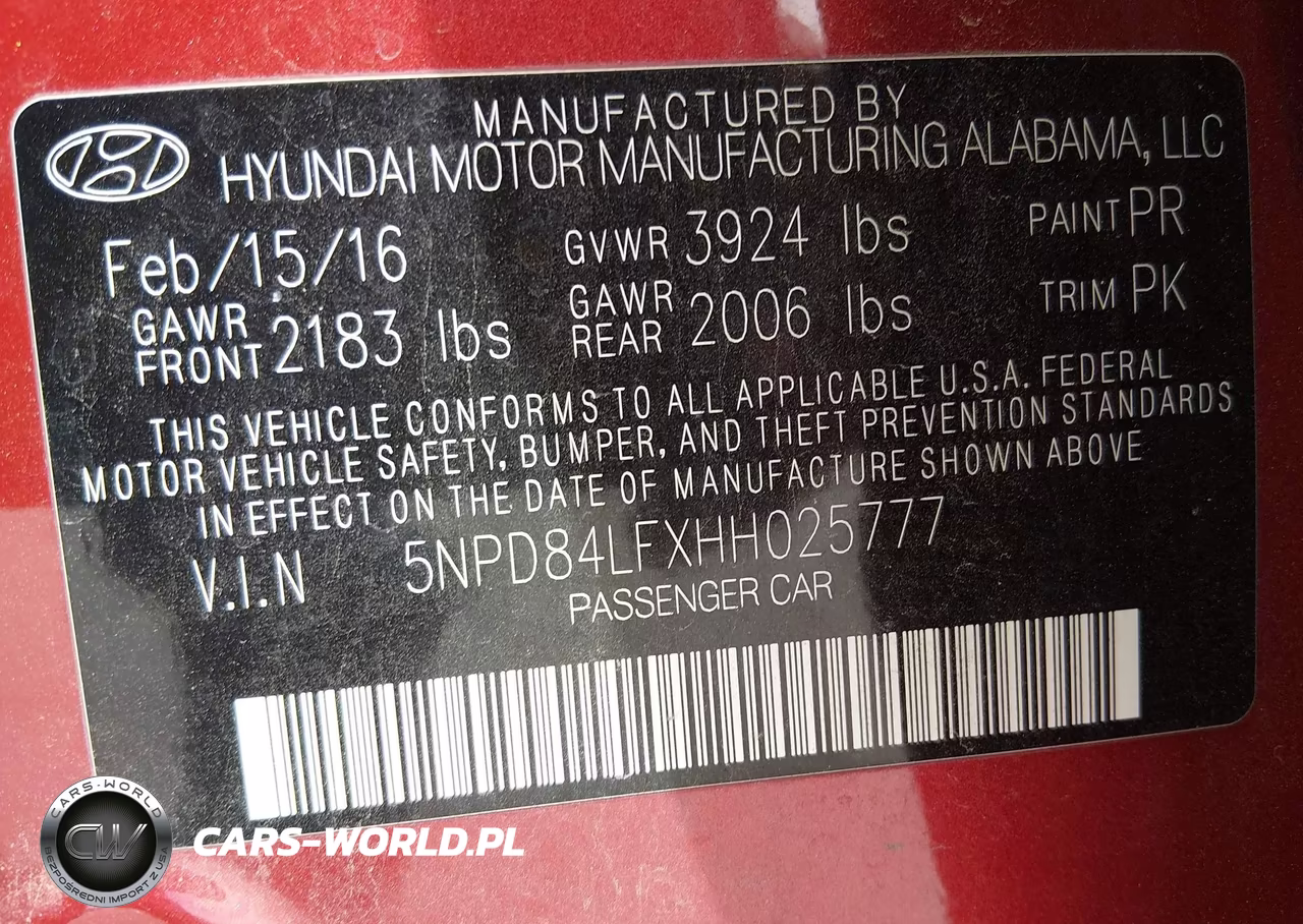 2017 Hyundai Elantra Se VIN:5NPD84LFXHH025777 - 9