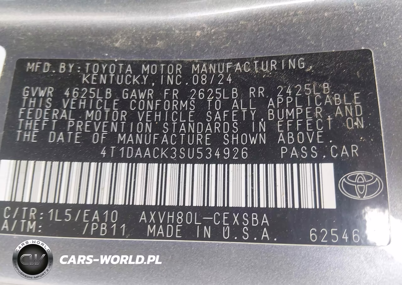 2025 Toyota Camry Se VIN:4T1DAACK3SU534926 - 9