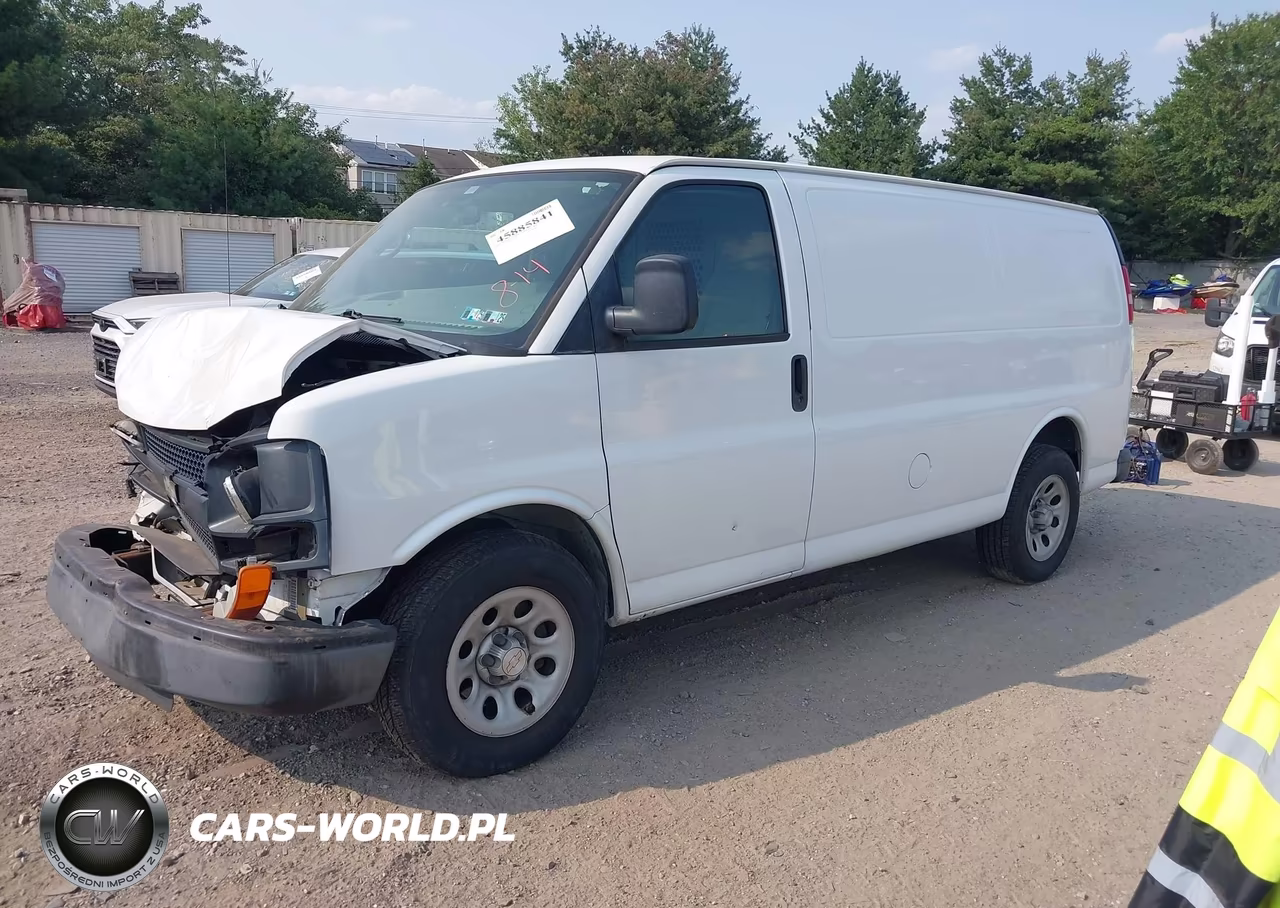 2009 Chevrolet Express Work Van VIN:1GCFG15X991122364 - 2