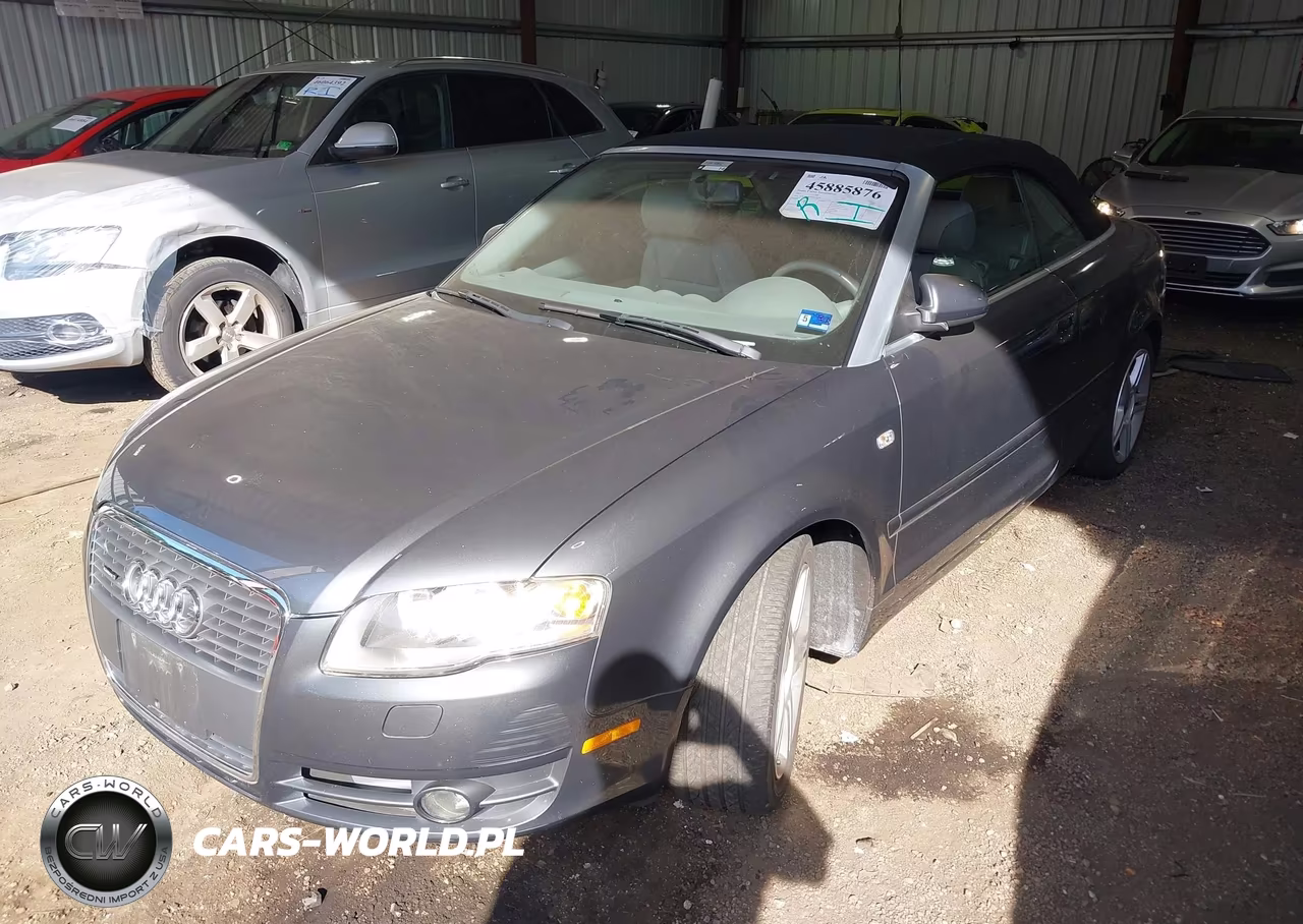 2007 Audi A4 2.0T VIN:WAUDF48H87K023278 - 2