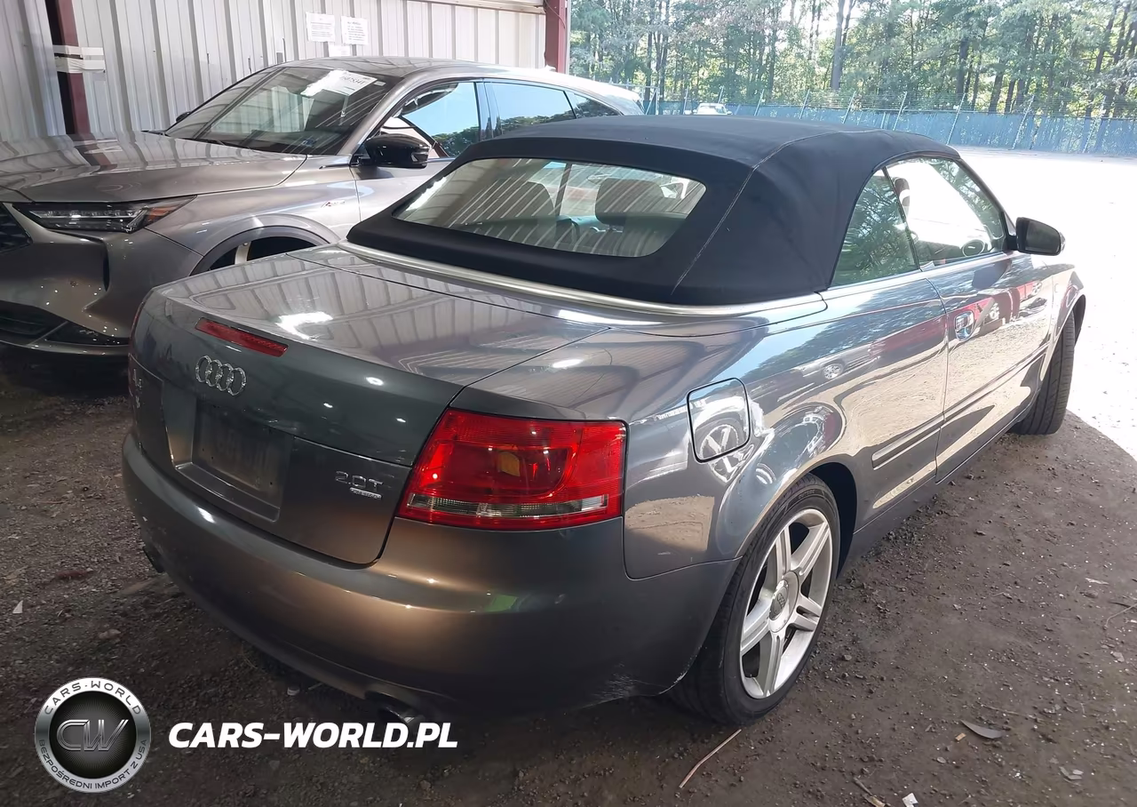 2007 Audi A4 2.0T VIN:WAUDF48H87K023278 - 4