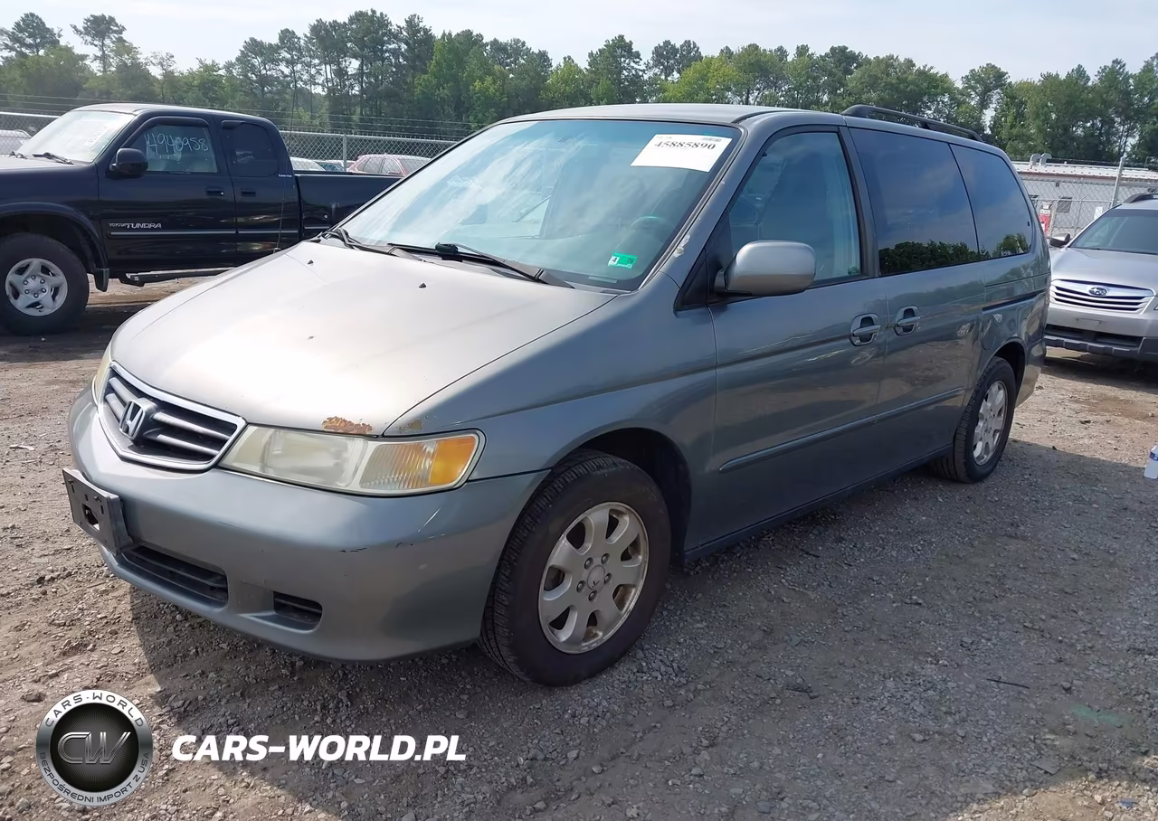 2002 Honda Odyssey Ex VIN:5FNRL186X2B011735 - 2