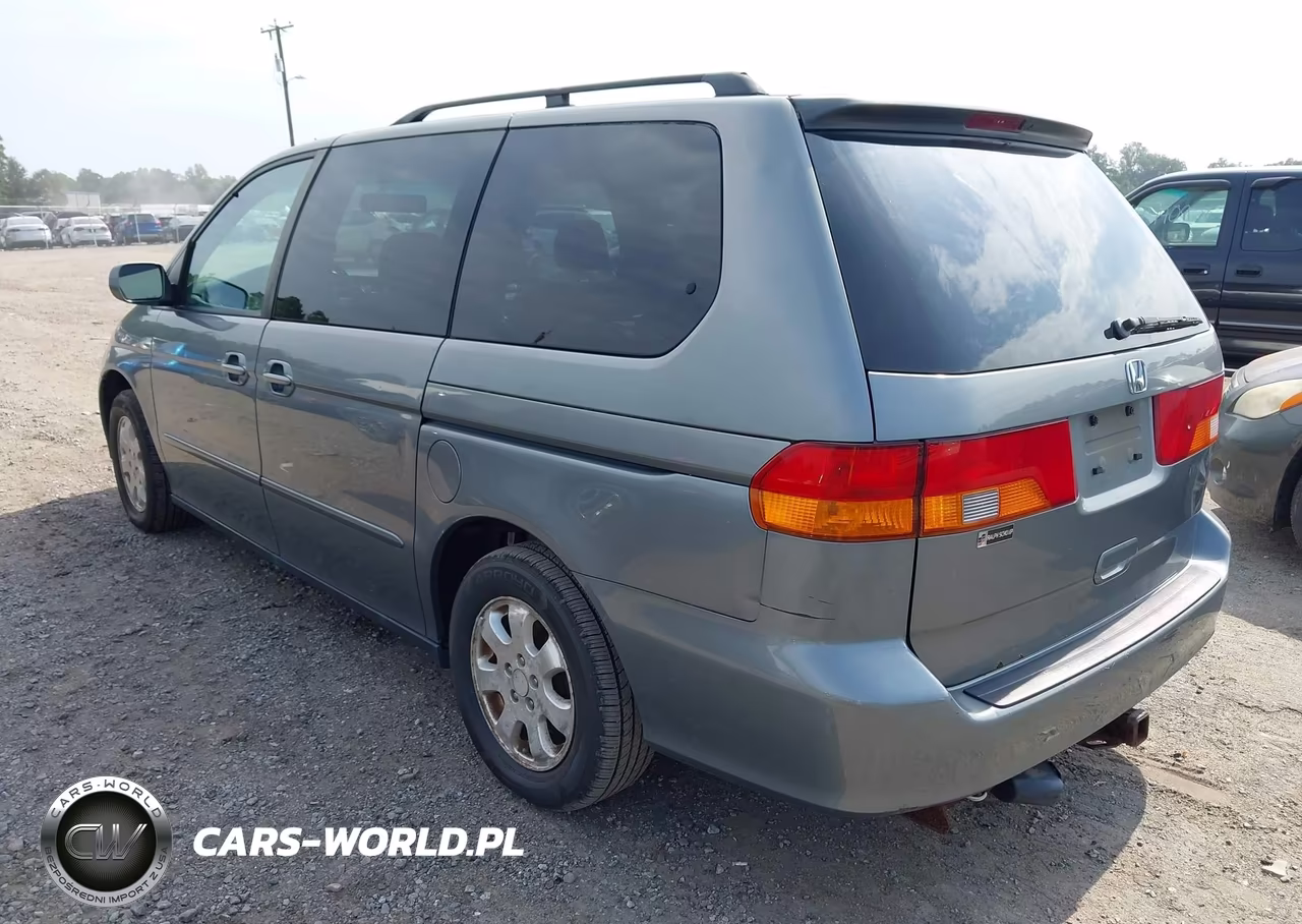 2002 Honda Odyssey Ex VIN:5FNRL186X2B011735 - 3