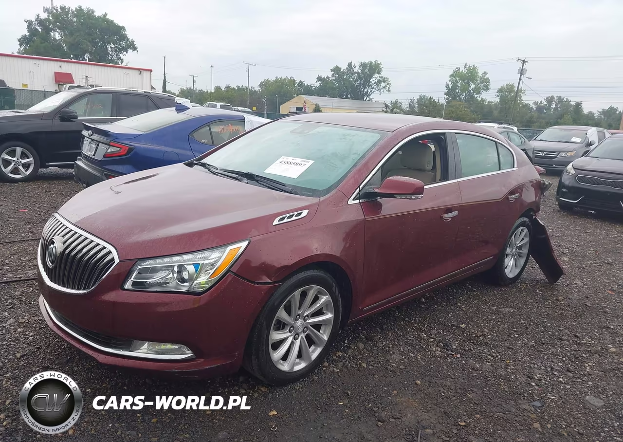 2016 Buick Lacrosse VIN:1G4GB5G33GF192247 - 2