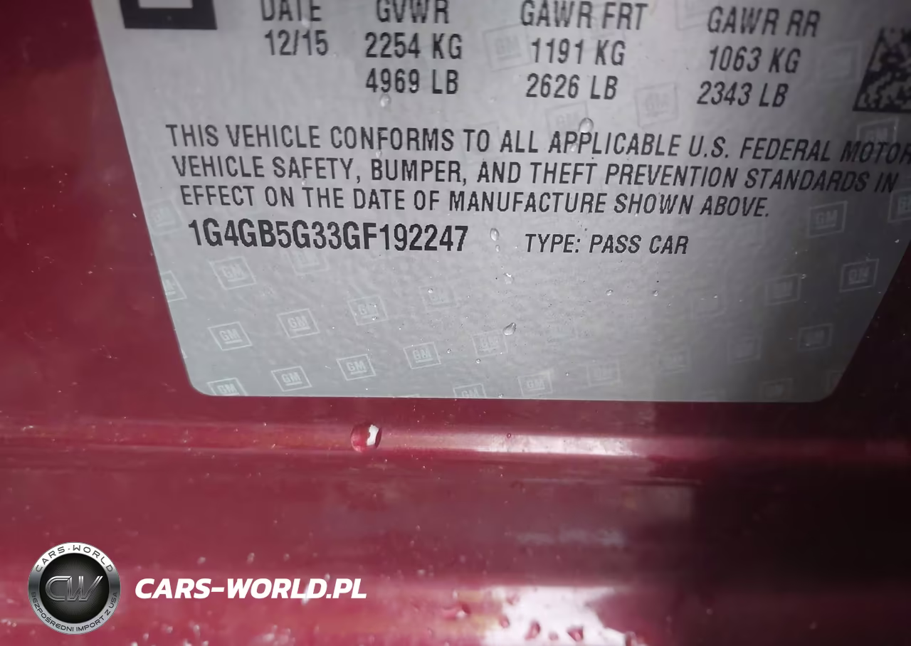2016 Buick Lacrosse VIN:1G4GB5G33GF192247 - 9