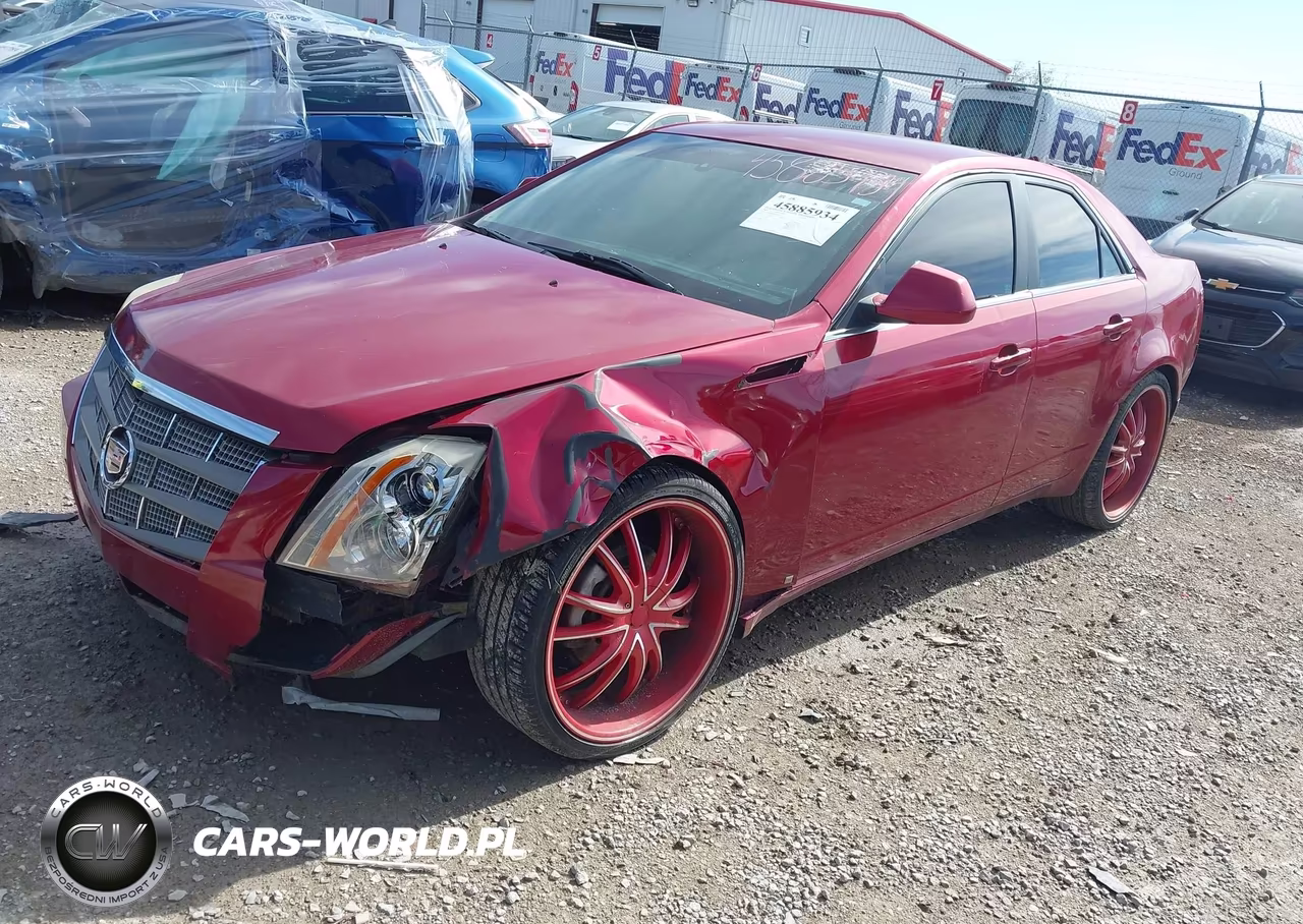 2008 Cadillac Cts Awd W-1Sb VIN:1G6DS57V980182127 - 2